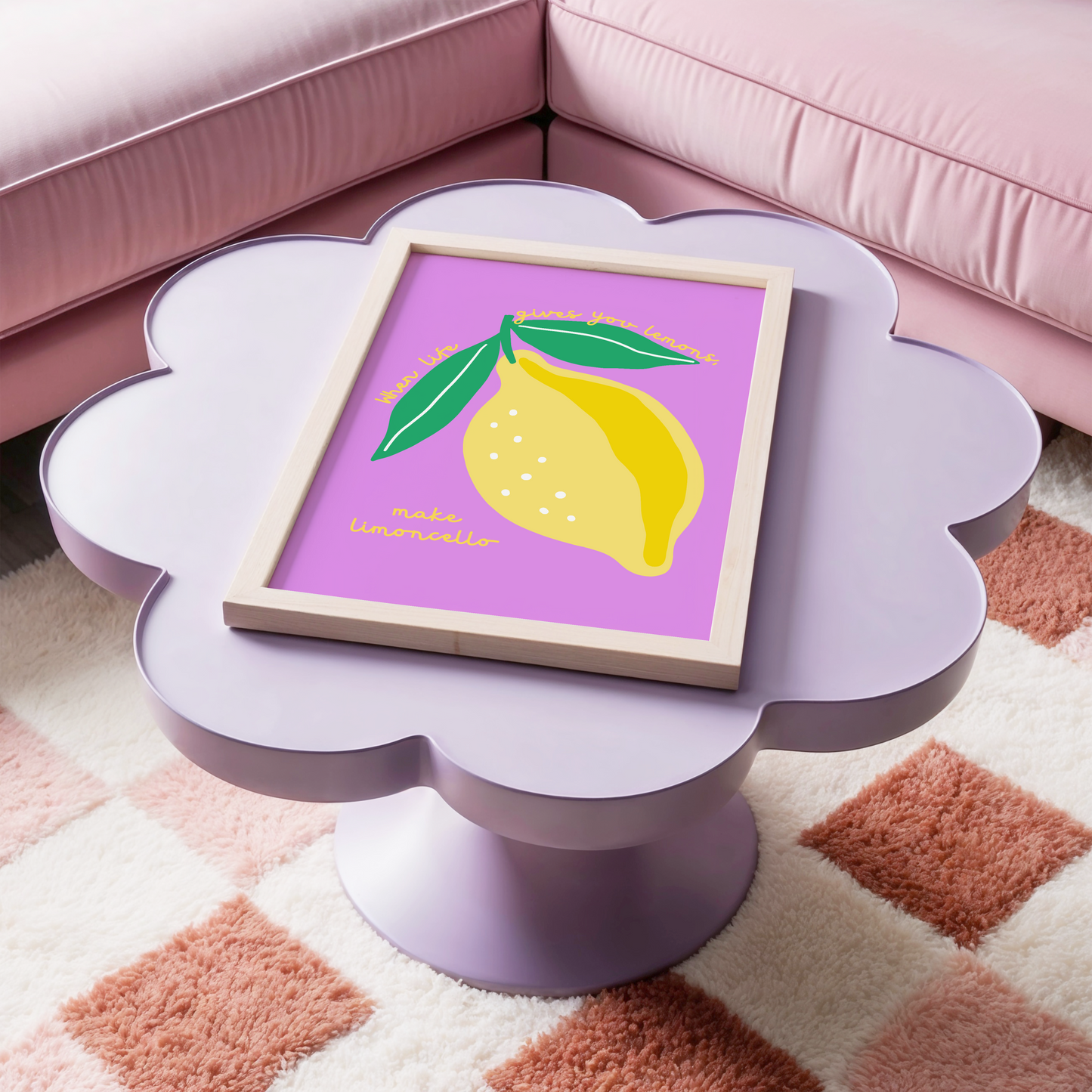 When Life Gives You Lemons, Make Limoncello Poster Print