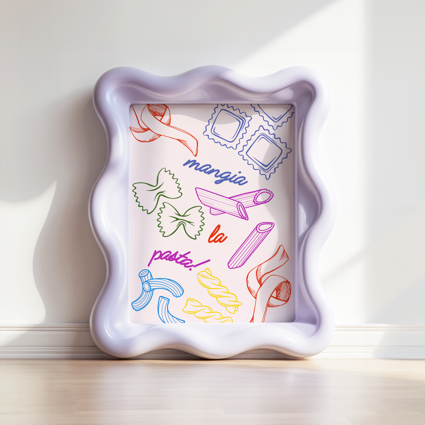 Mangia La Pasta Print
