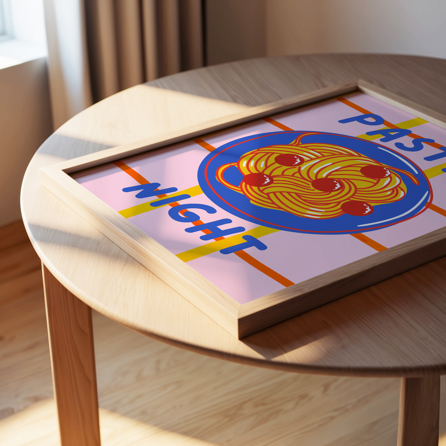 Pasta Night Poster Print