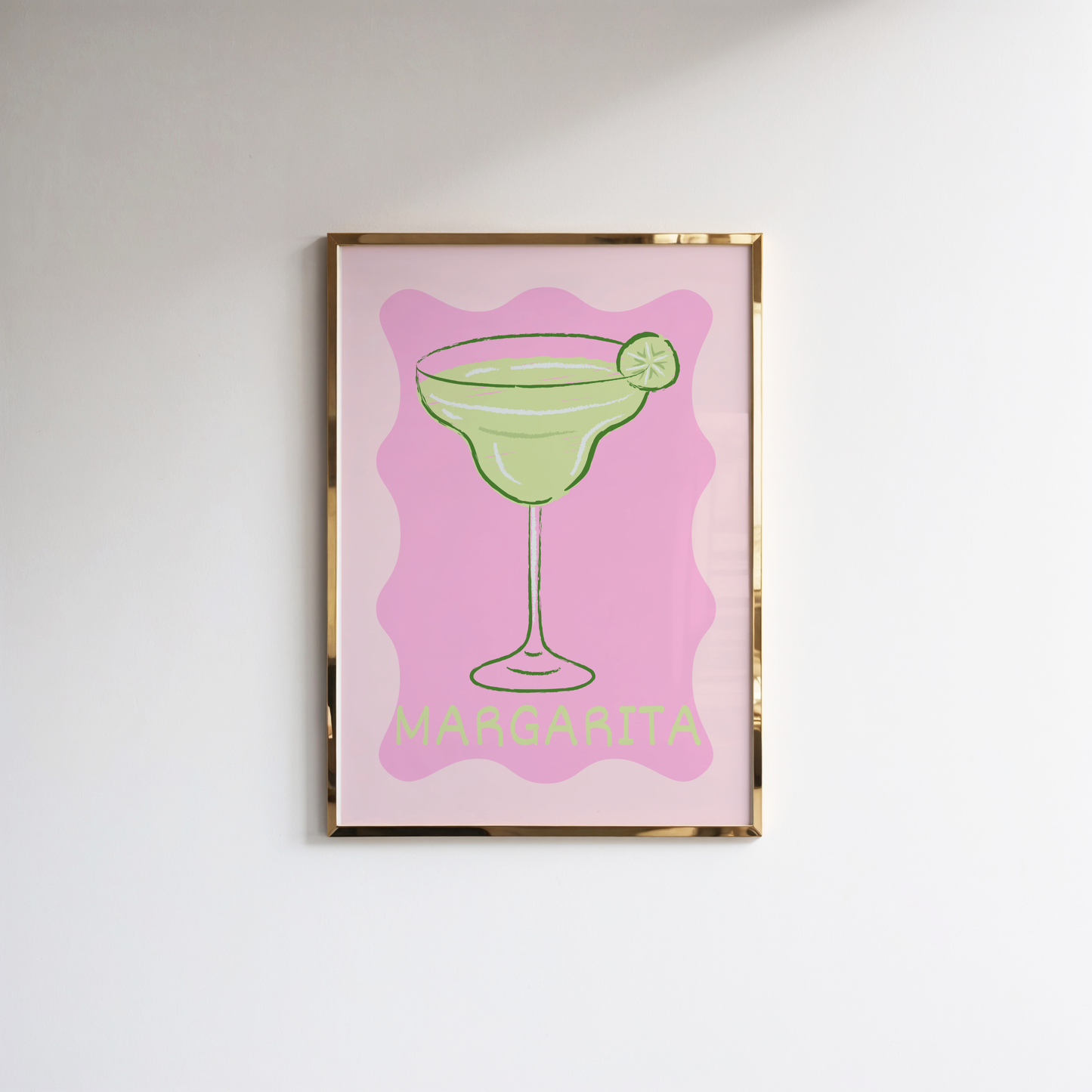 Margarita Cocktail Poster Print