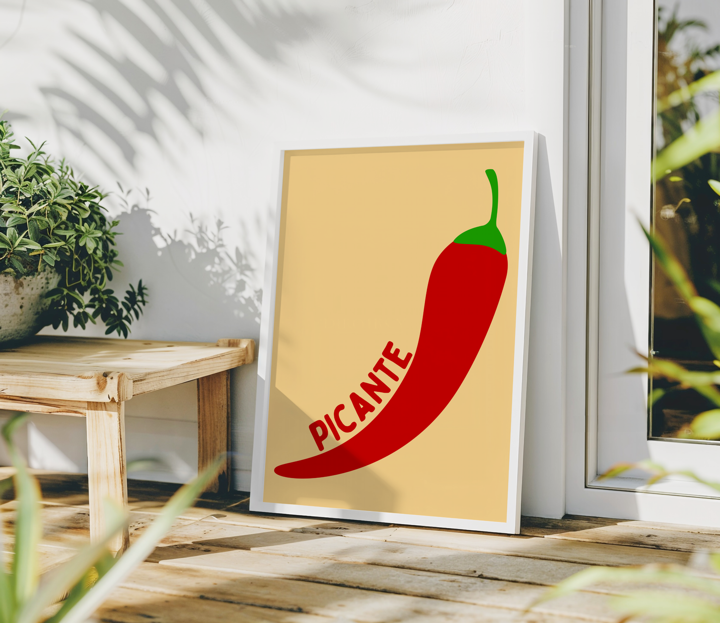 Red Chili Picante Poster Print