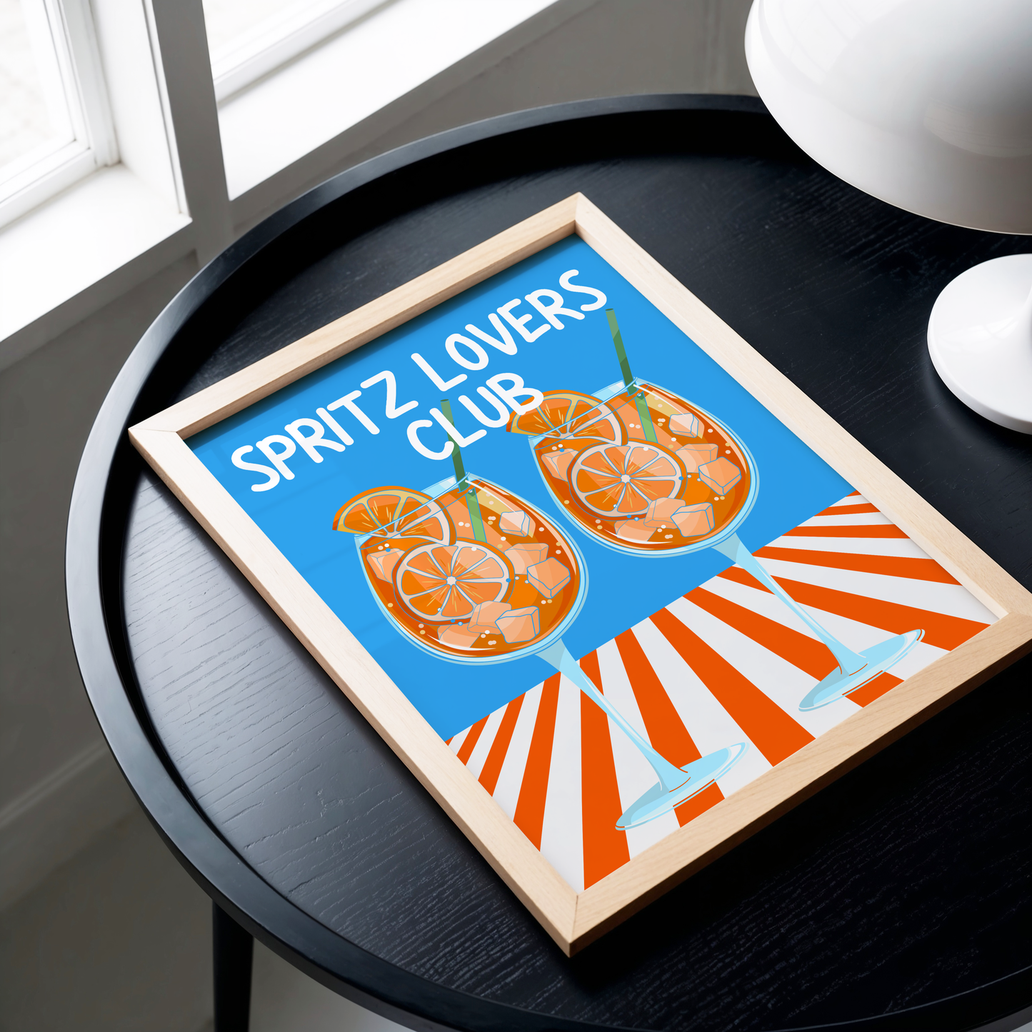 Spritz Lovers Club Poster Print