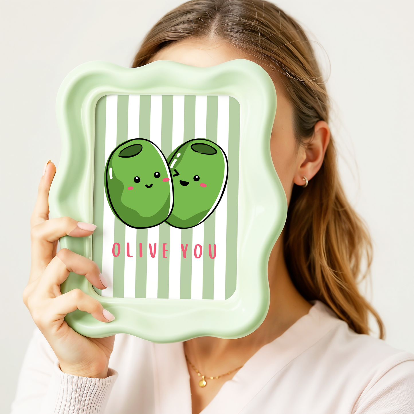 Olive You Poster Print