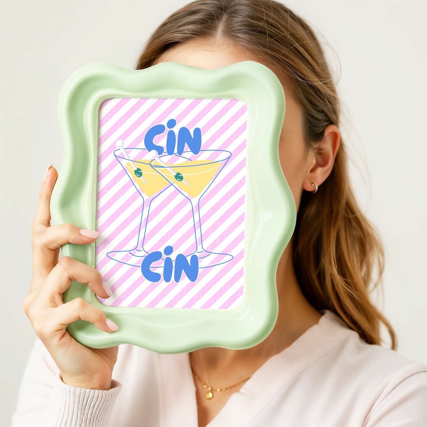 Cin Cin Martini Poster Print