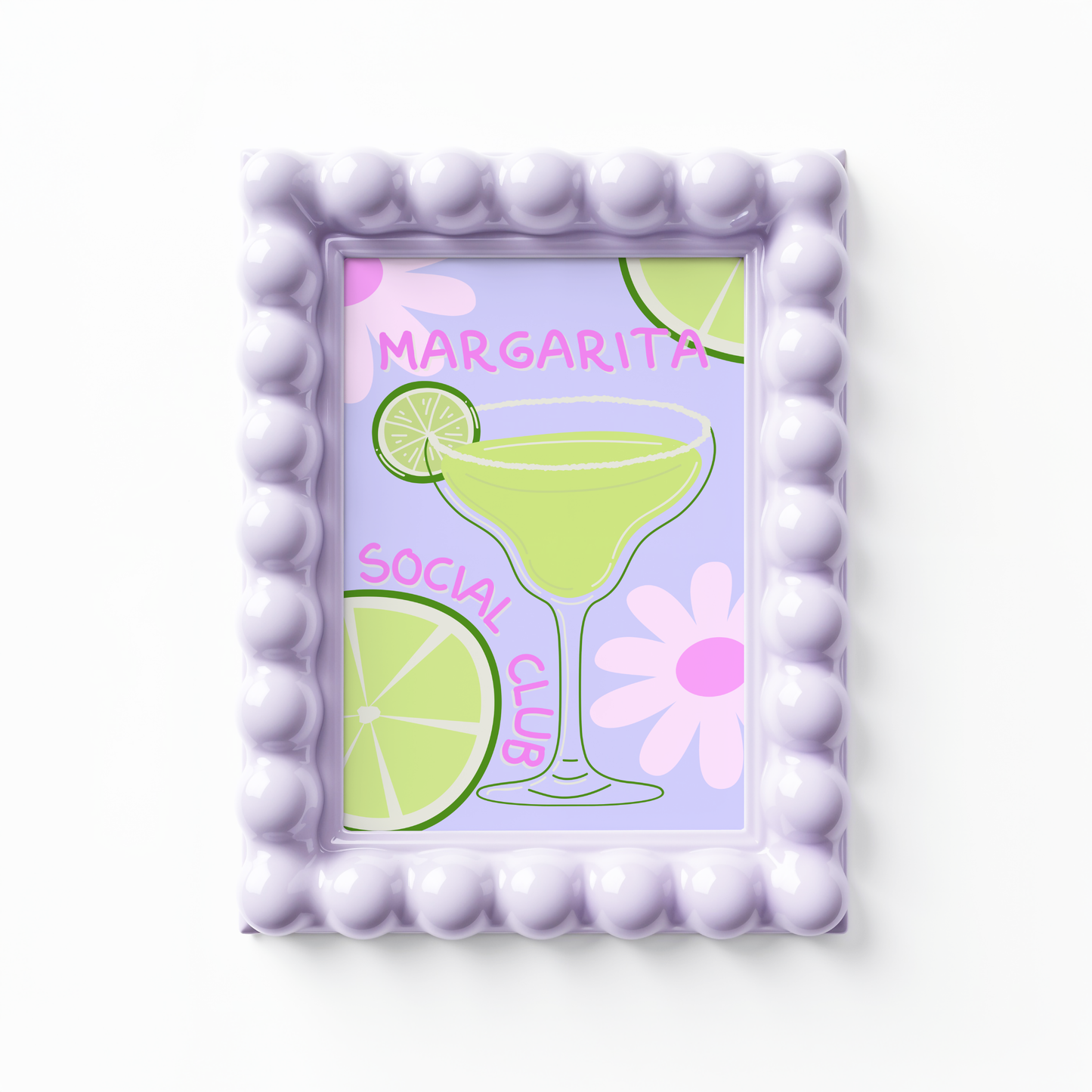 Margarita Social Club Poster Print