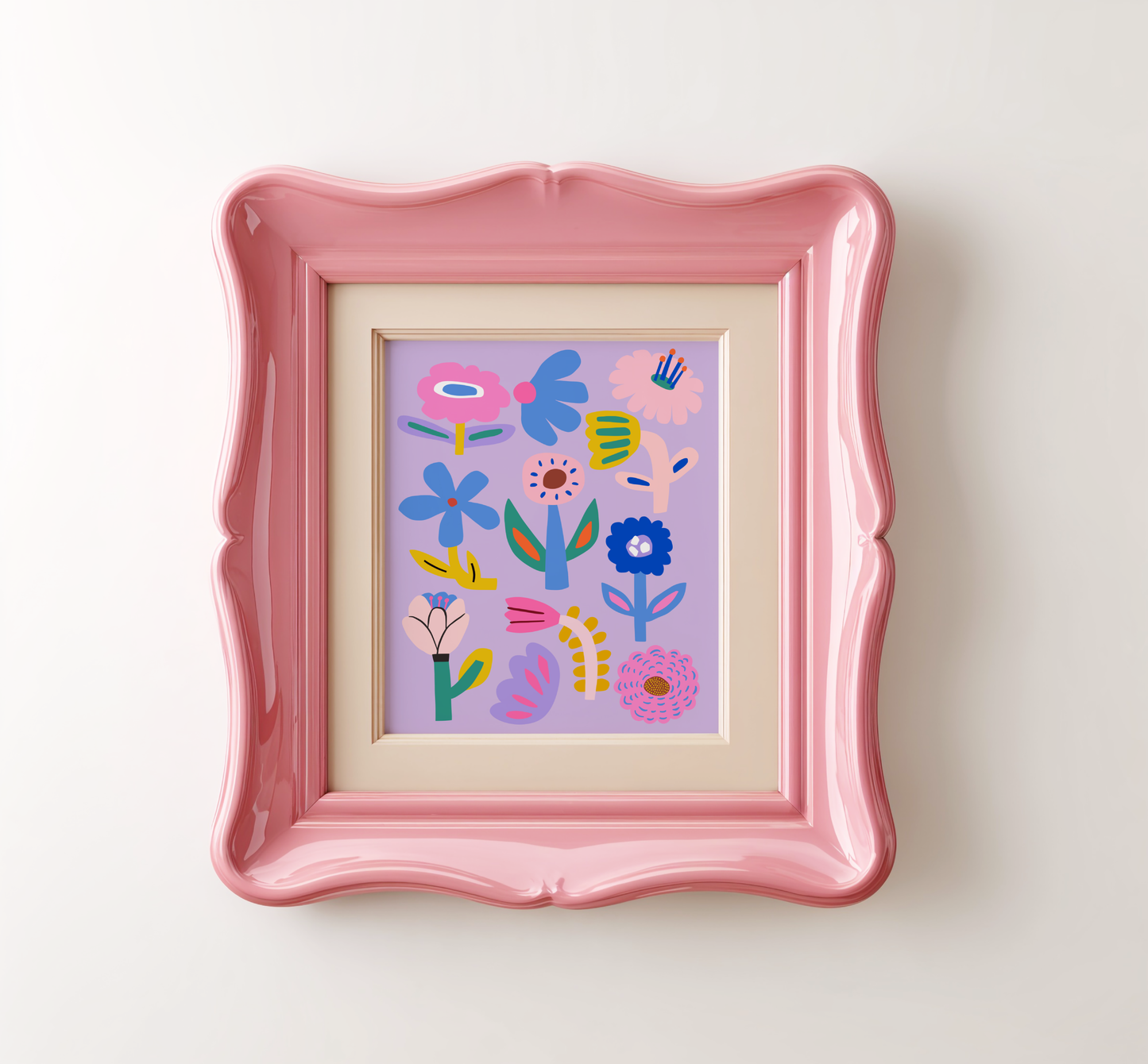 Flower Garden Poster Print