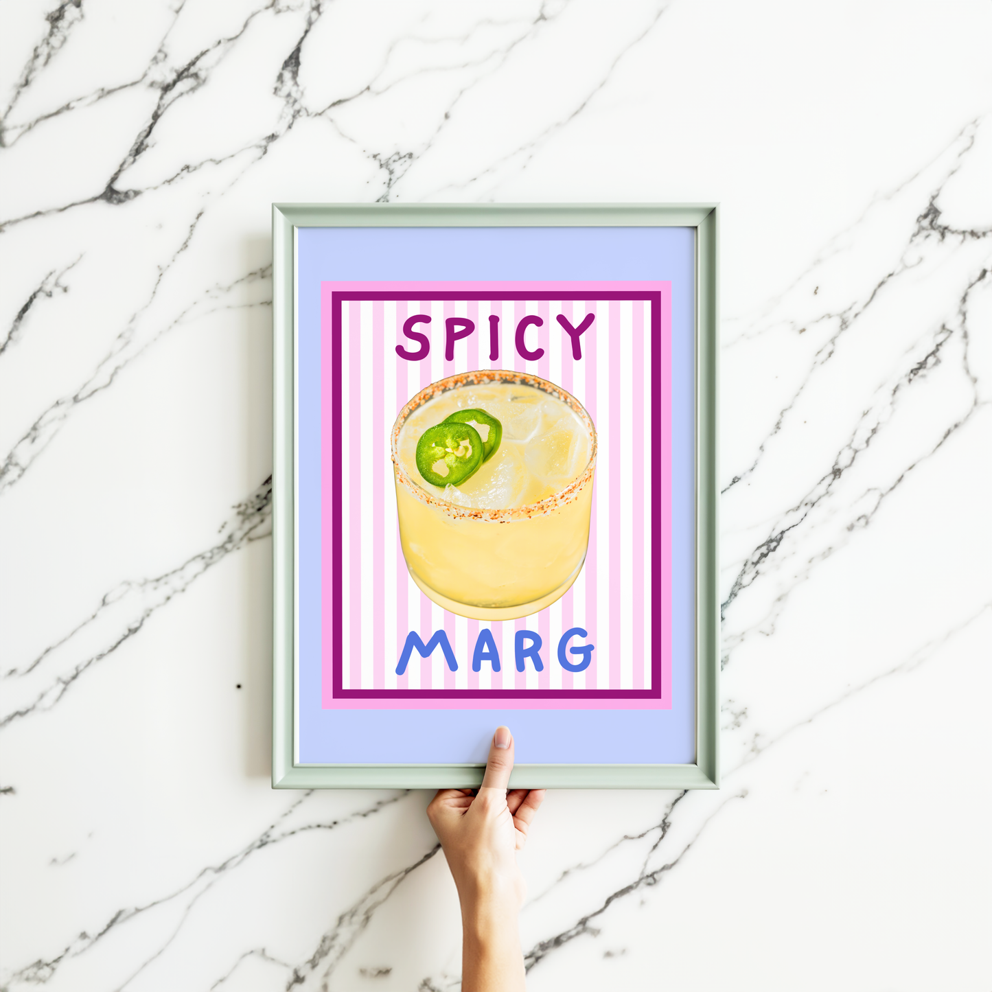 Spicy Marg Poster Print