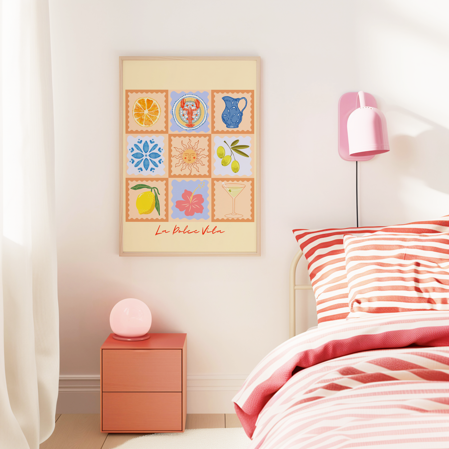 La Dolce Vita Summer Patchwork Print