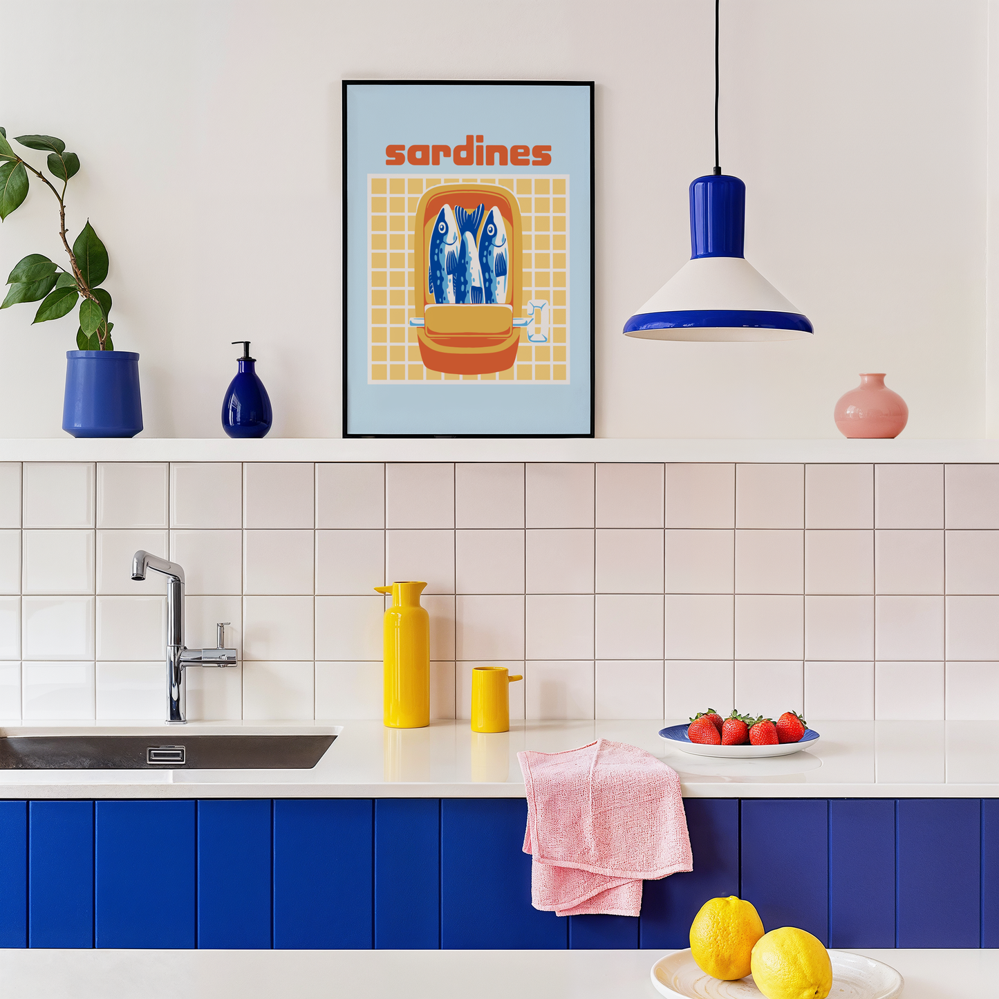 Tin of Sardines Poster Print