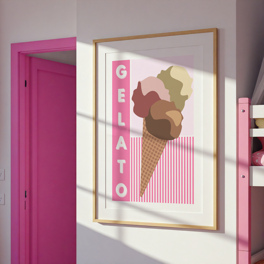 Pink Gelato Print