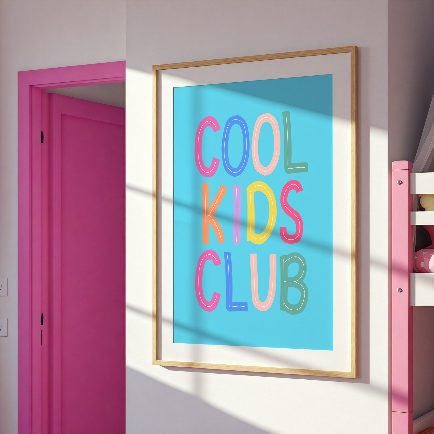 Cool Kids Club Poster Print
