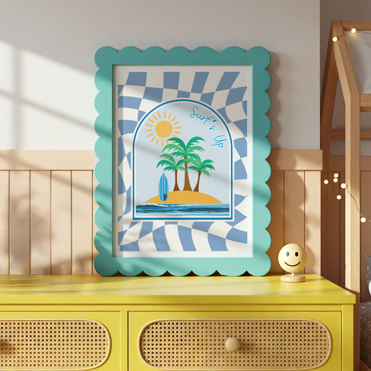 Children's Surf's Up Poster Print
