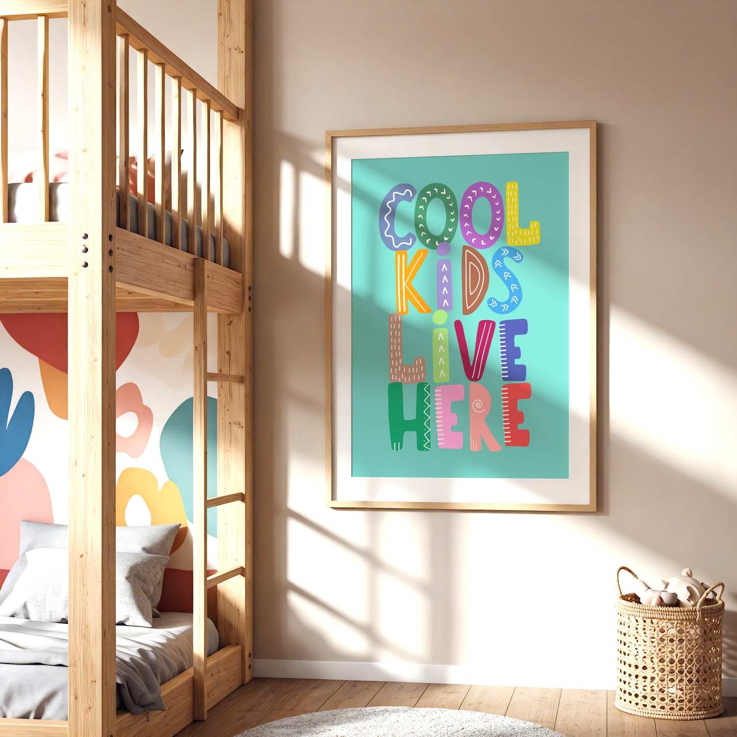 Cool Kids Live Here Poster Print