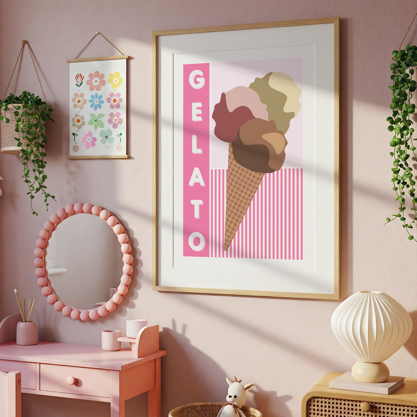 Pink Gelato Print