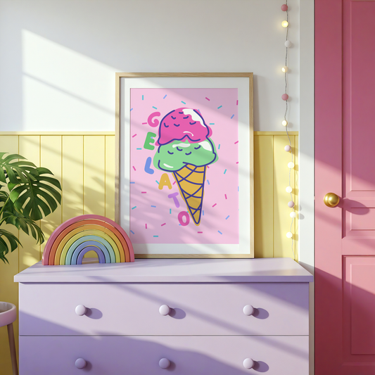Gelato Sprinkles Print