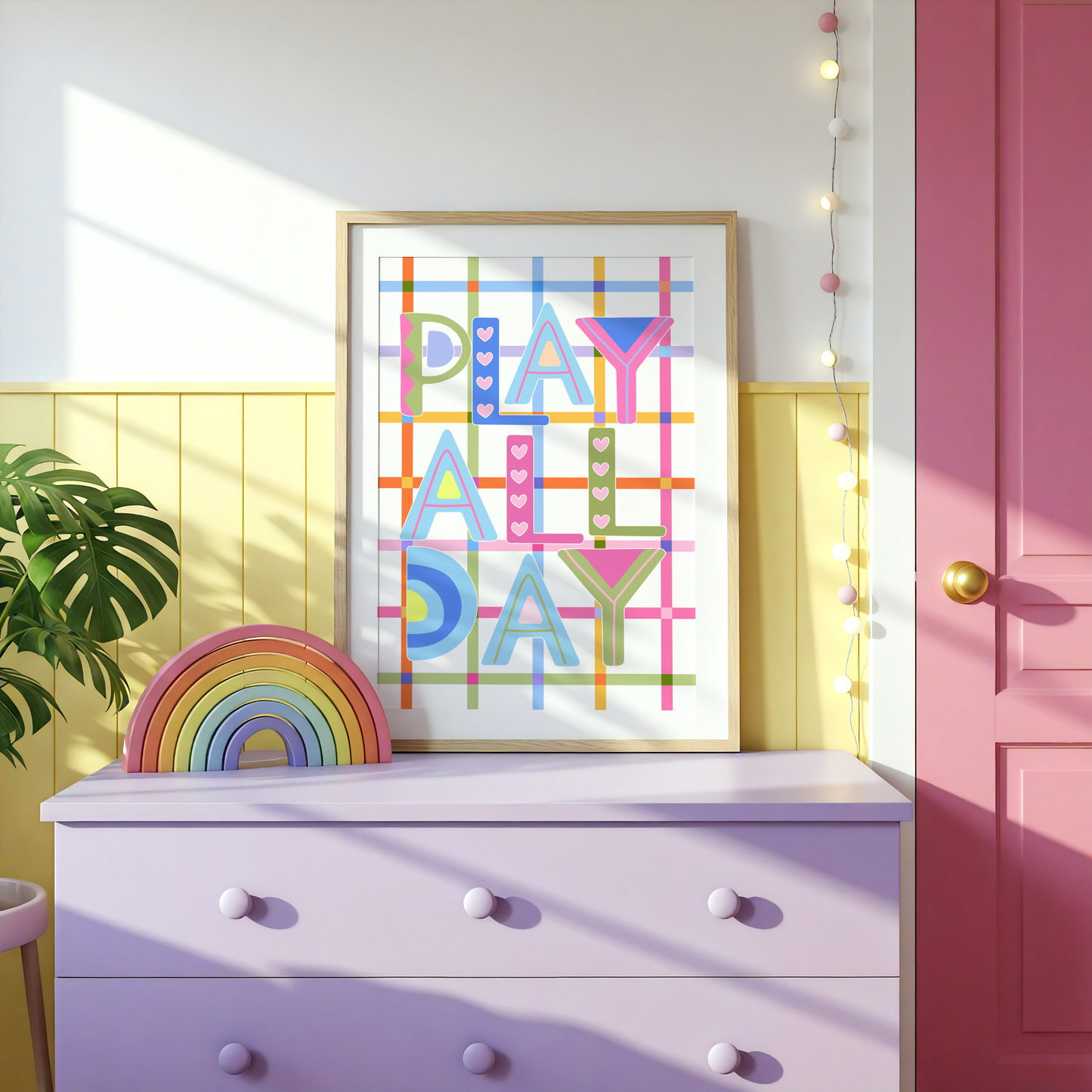 Play All Day Poster Print