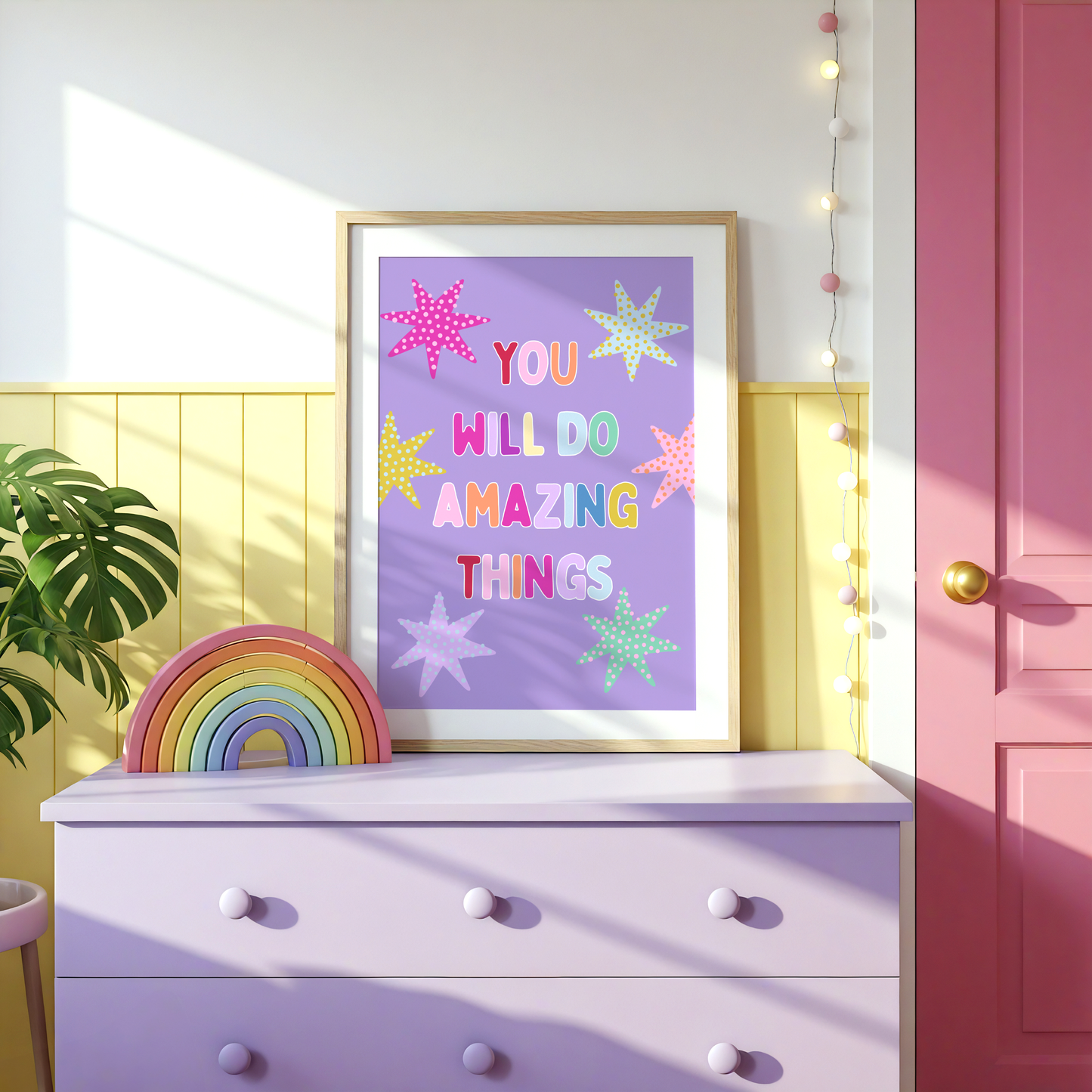 You Will Do Amazing Things Poster Print
