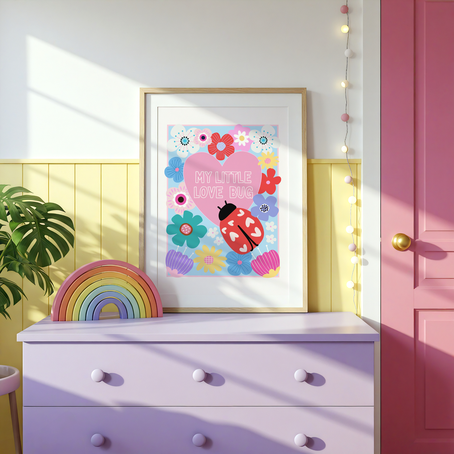 My Little Love Bug Poster Print