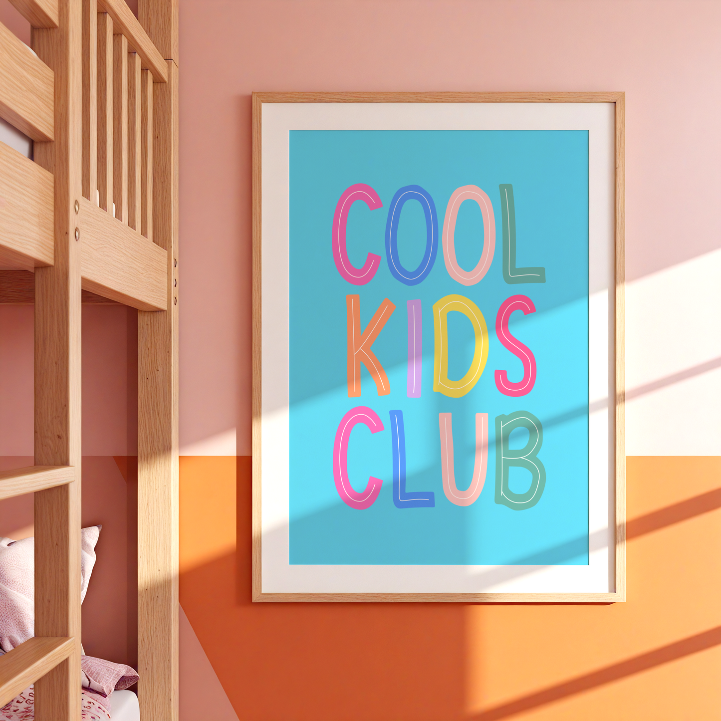 Cool Kids Club Poster Print