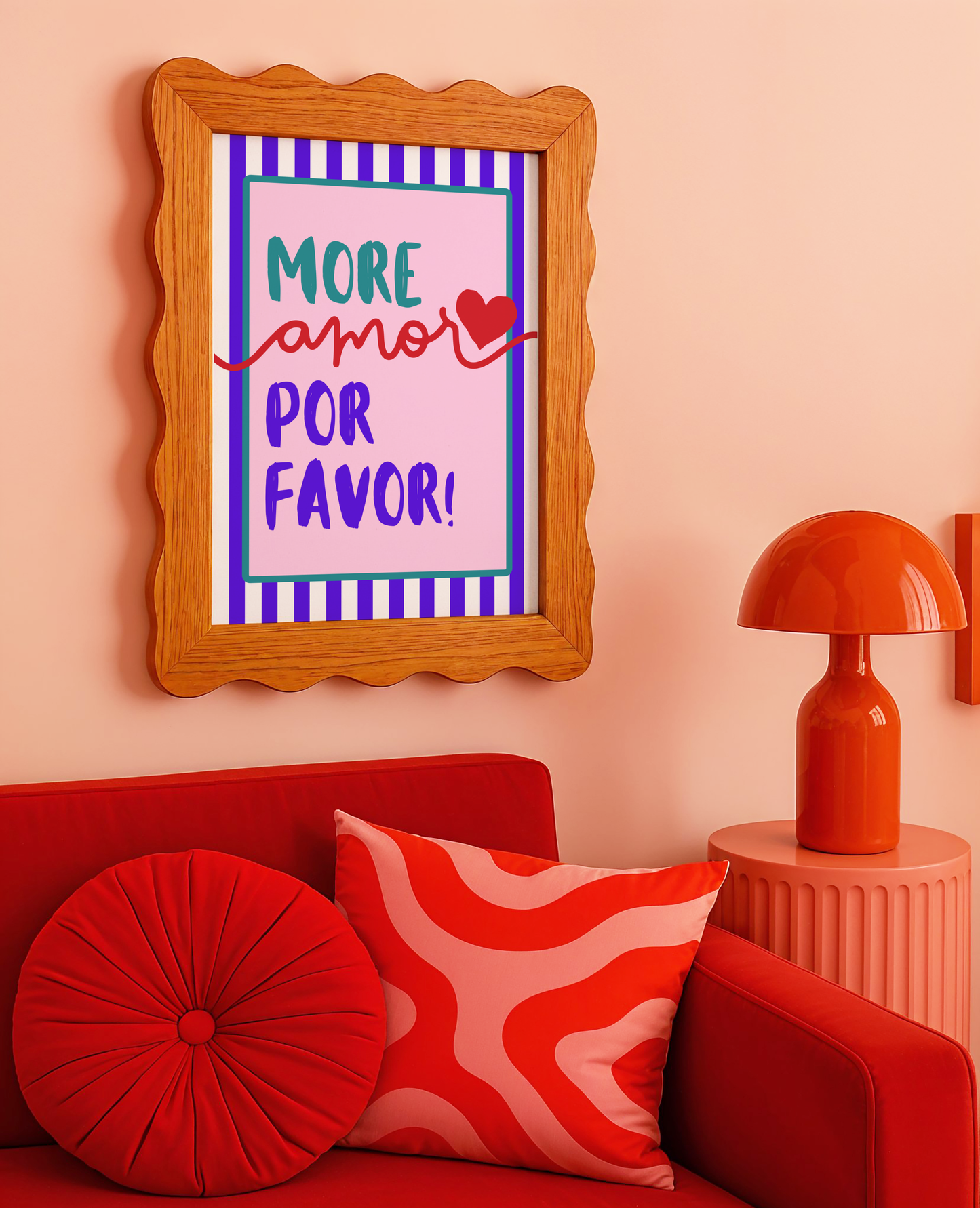 More Amor Por Favor Poster Print