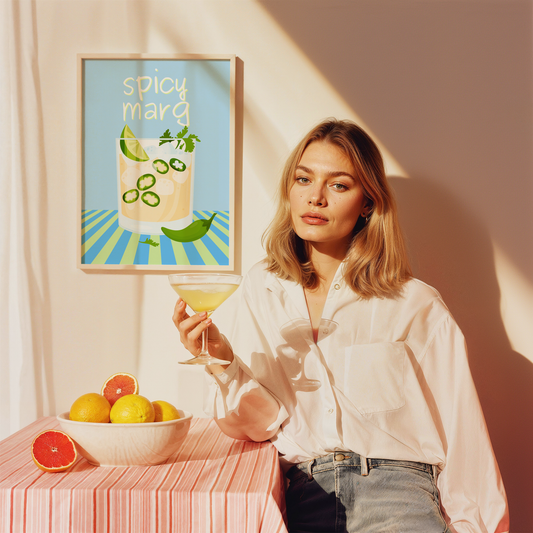 Spicy Marg Poster Print