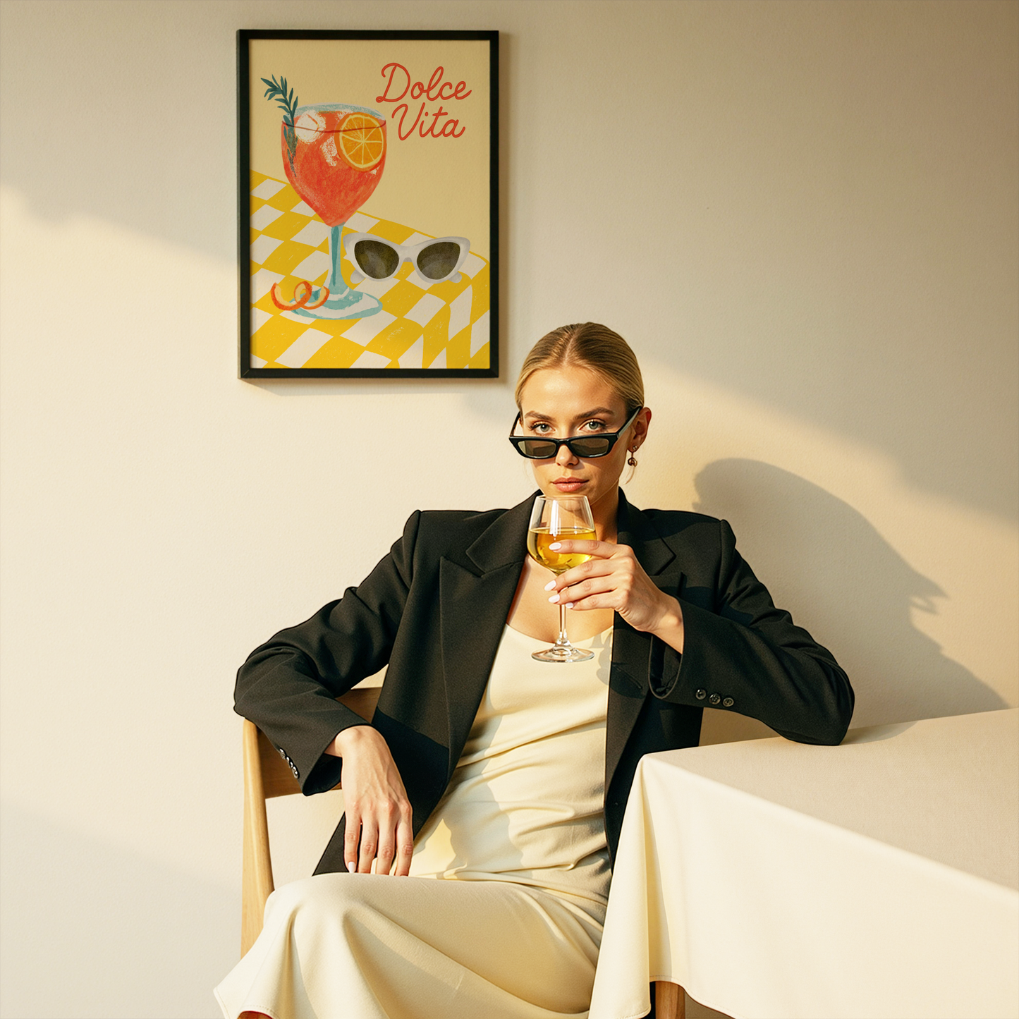 Dolce Vita Aperol Spritz Poster Print