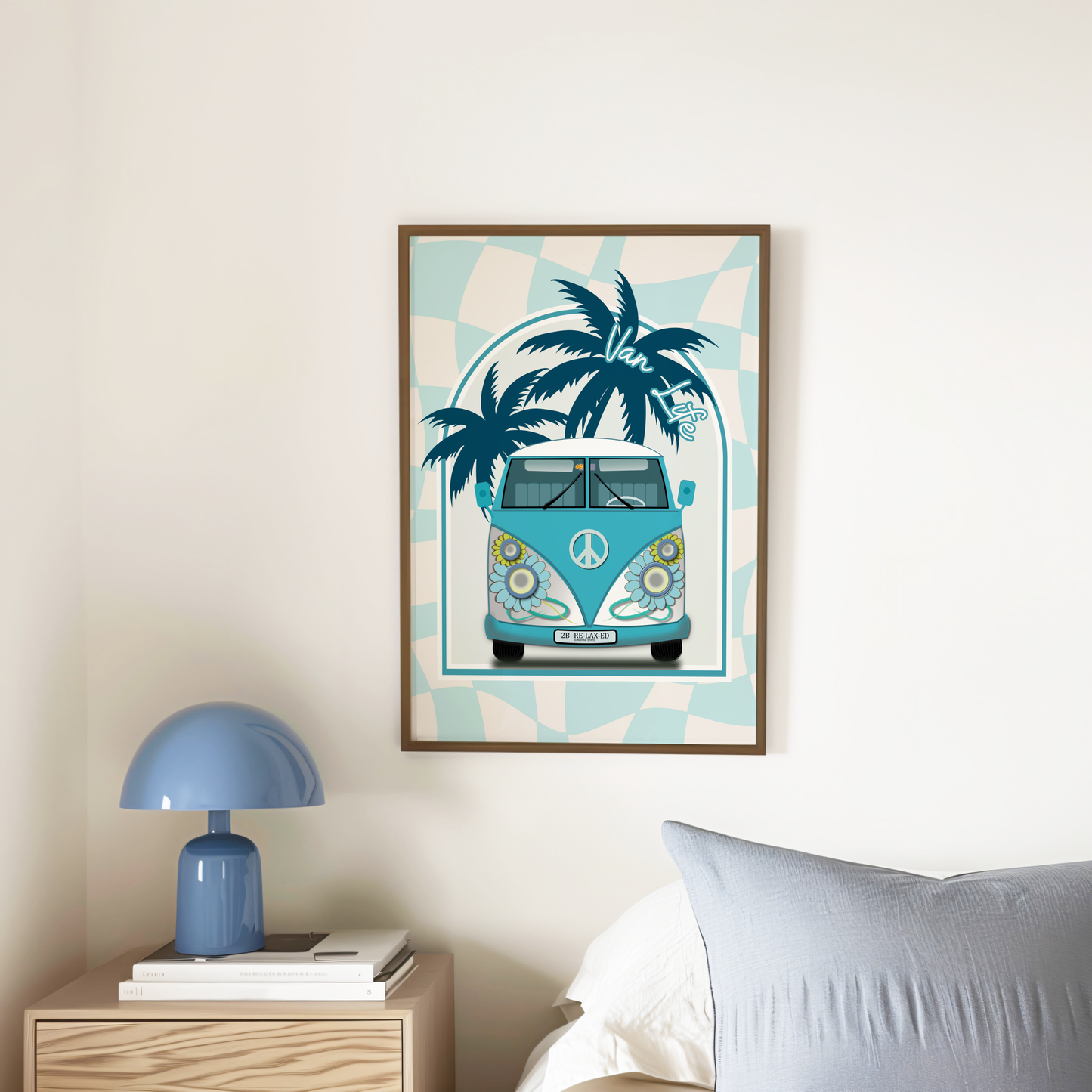 Van Life VW Kombi Print