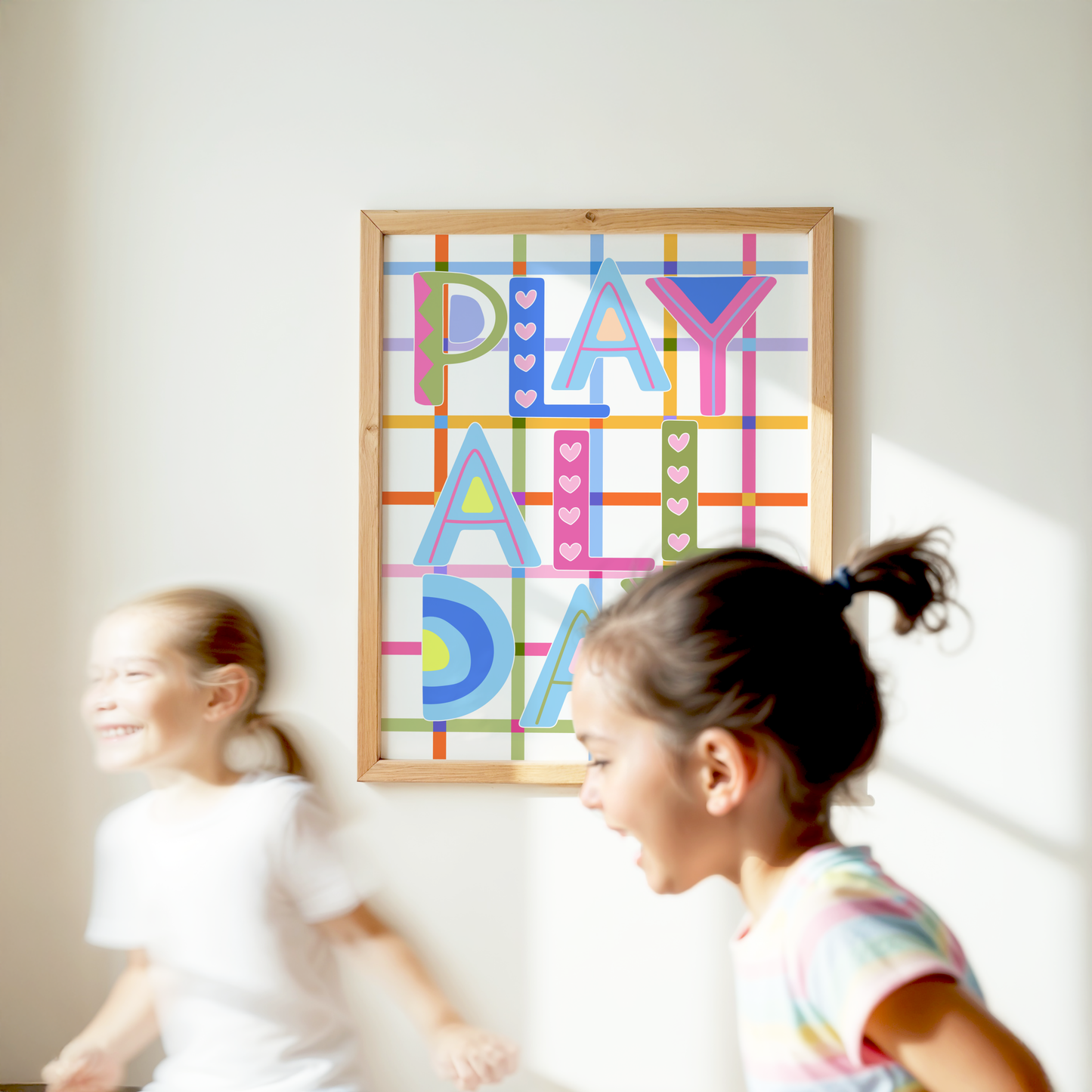 Play All Day Poster Print