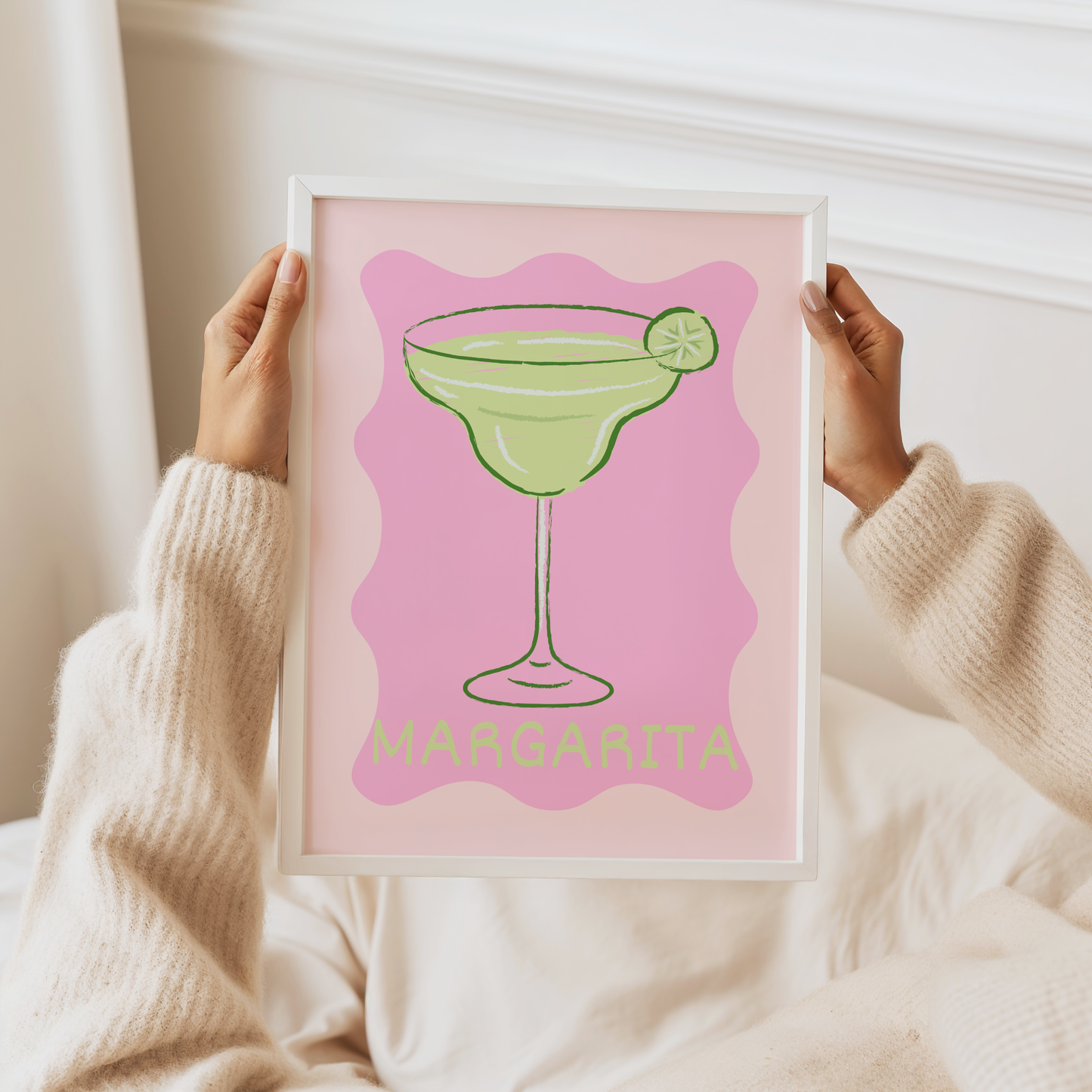 Margarita Cocktail Poster Print
