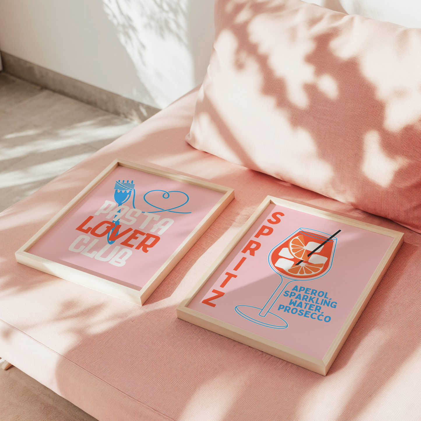 Pasta Lover Club Poster Print