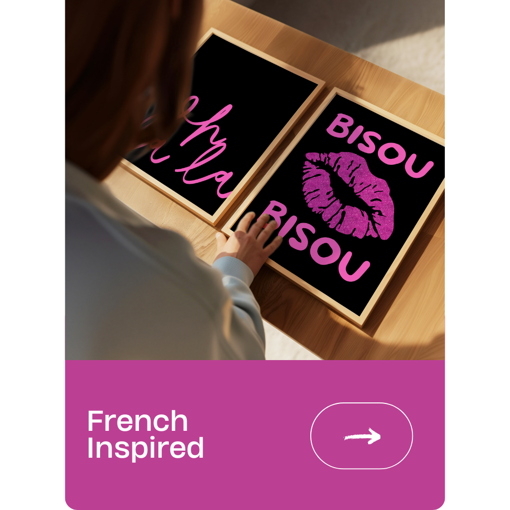 French Inspired Prints