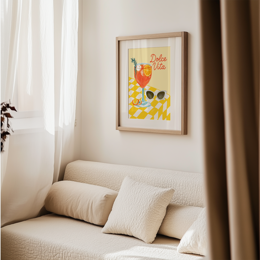 Dolce Vita Aperol Spritz Print