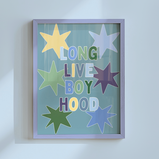 Long Live Boyhood Poster Print