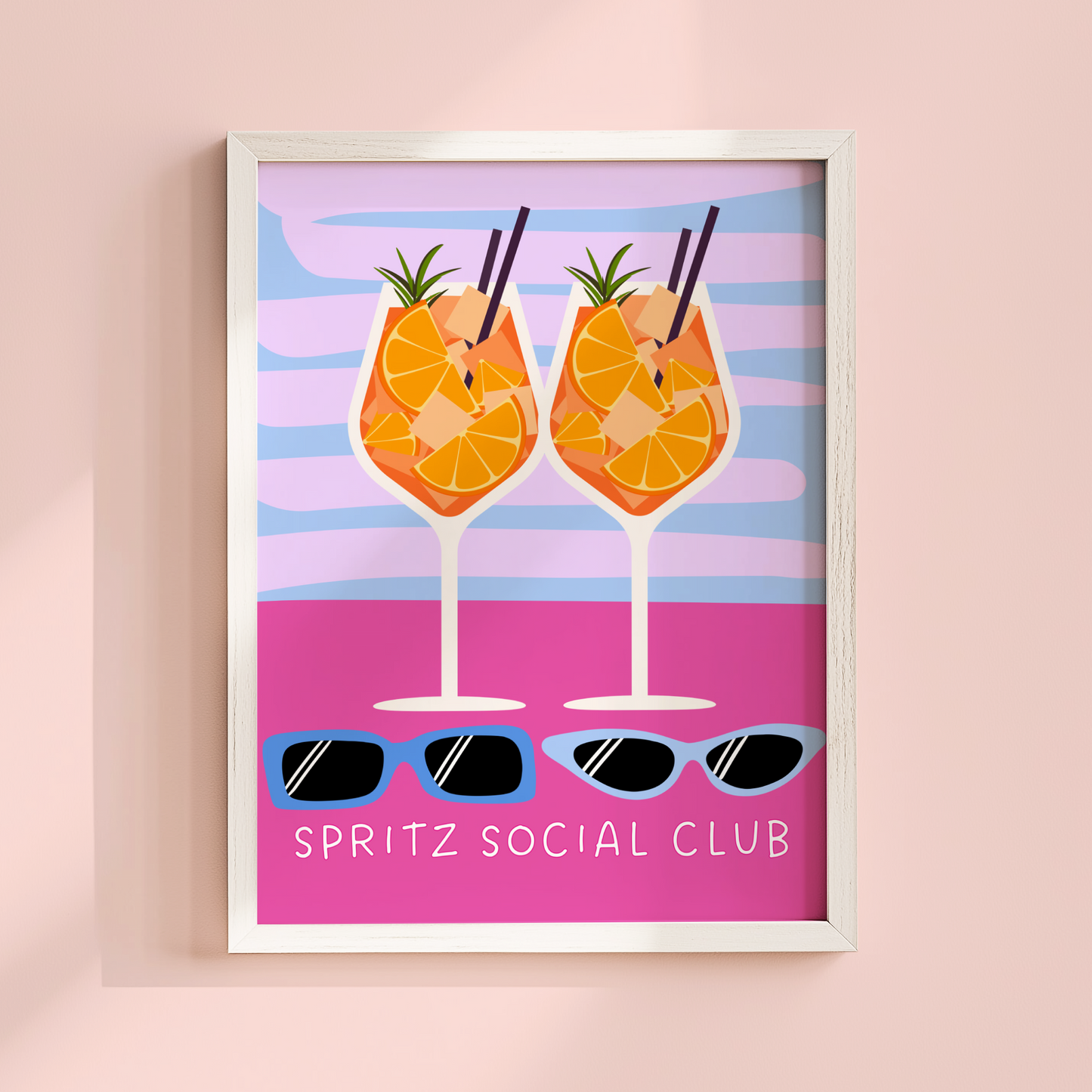 Spritz Social Club Poster Print