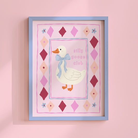 The Silly Goose Club Poster Print