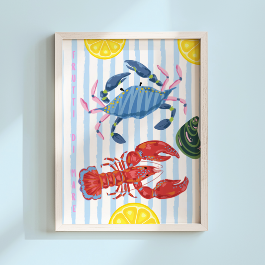 Frutti Di Mare Poster Print