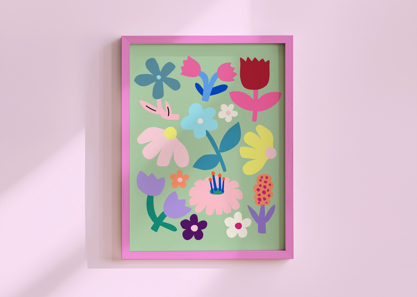 Flower Garden 2 Poster Print