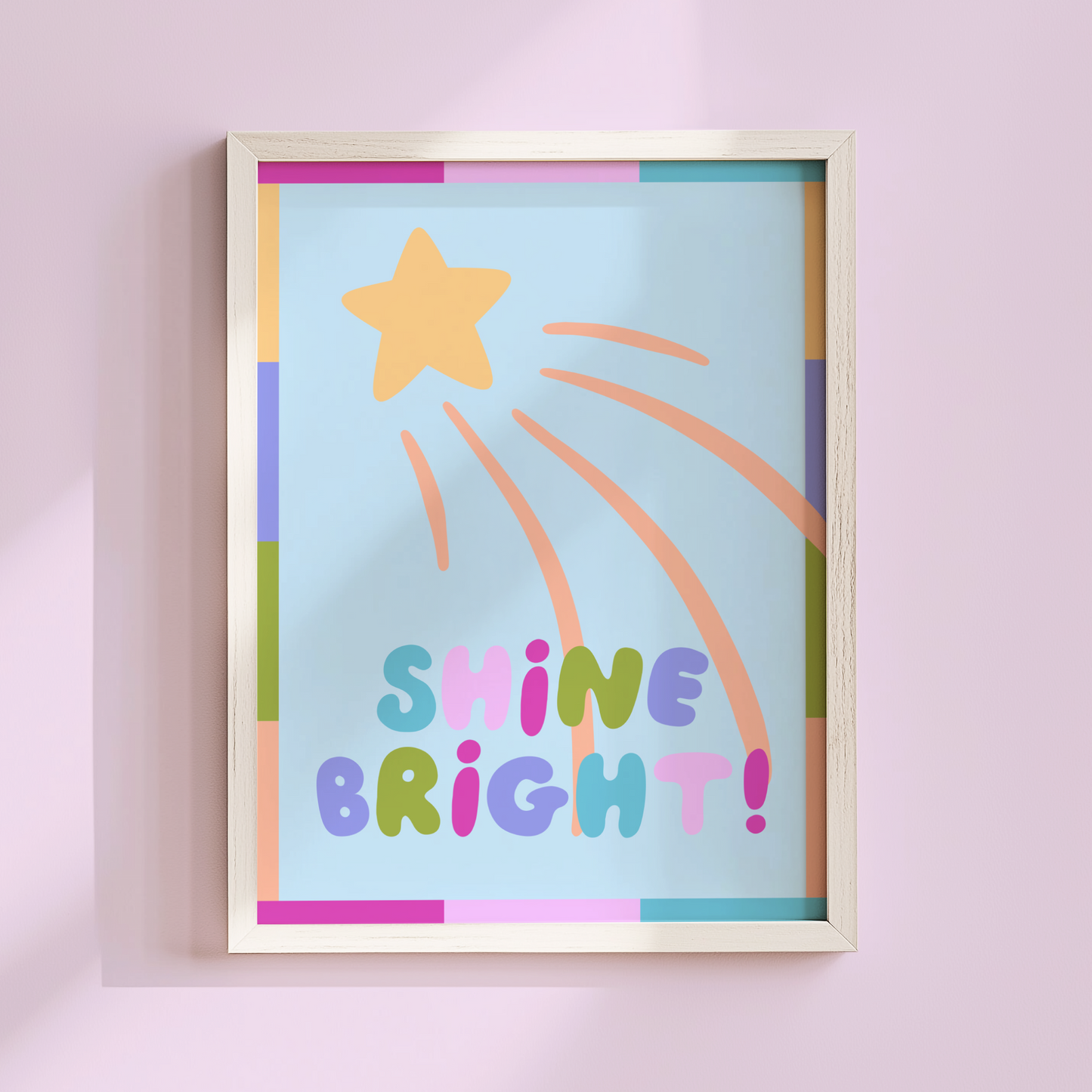 Shine Bright Poster Print