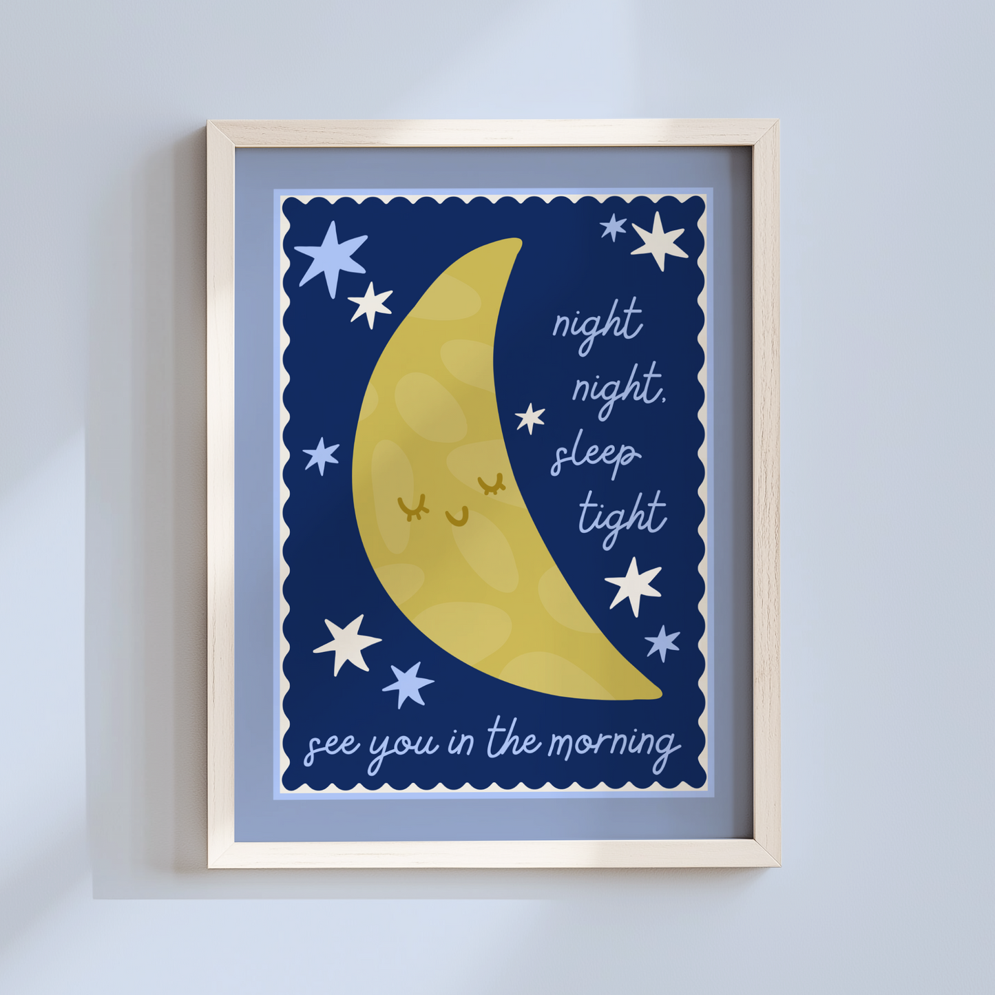 Night Night Sleep Tight Poster Print