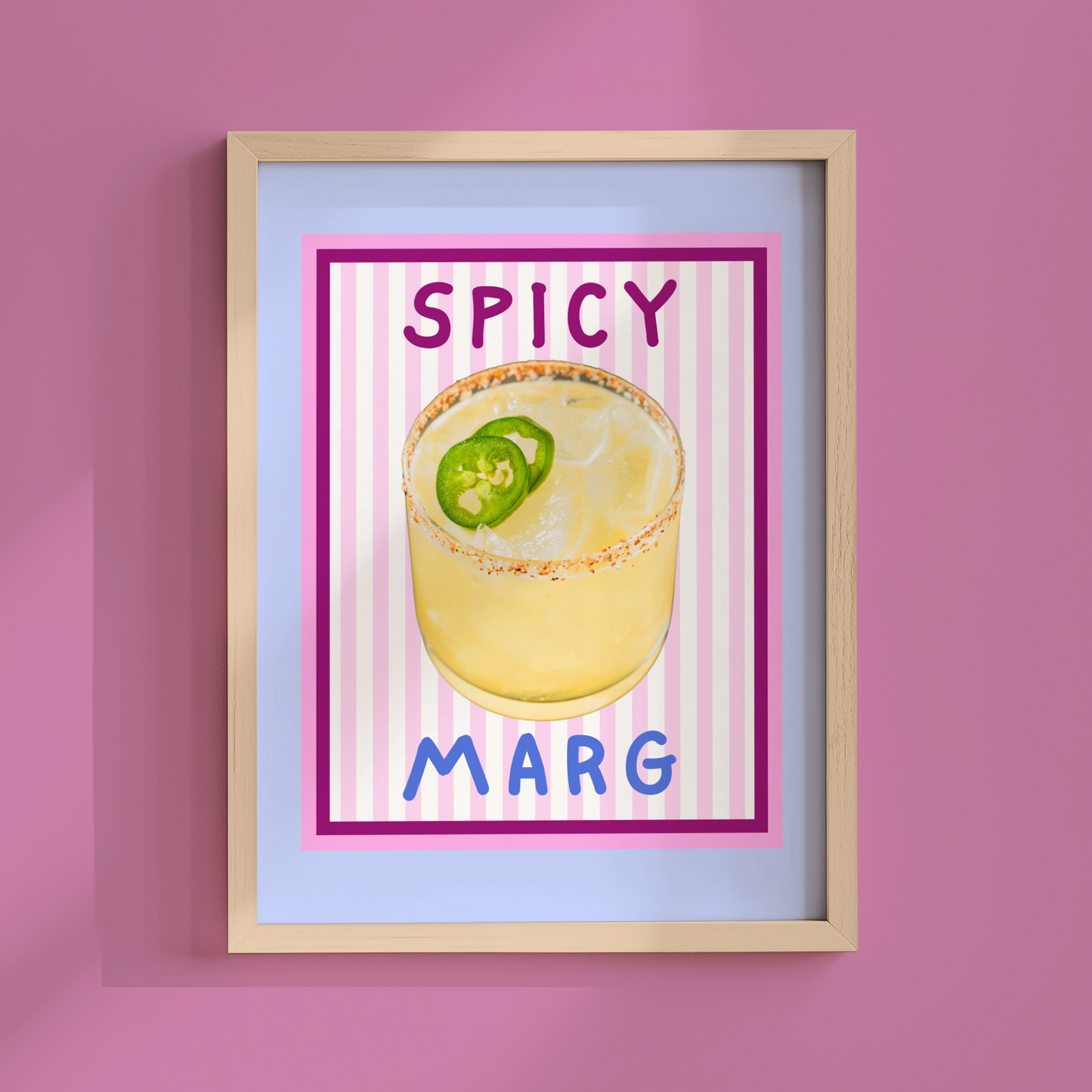 Spicy Marg Poster Print
