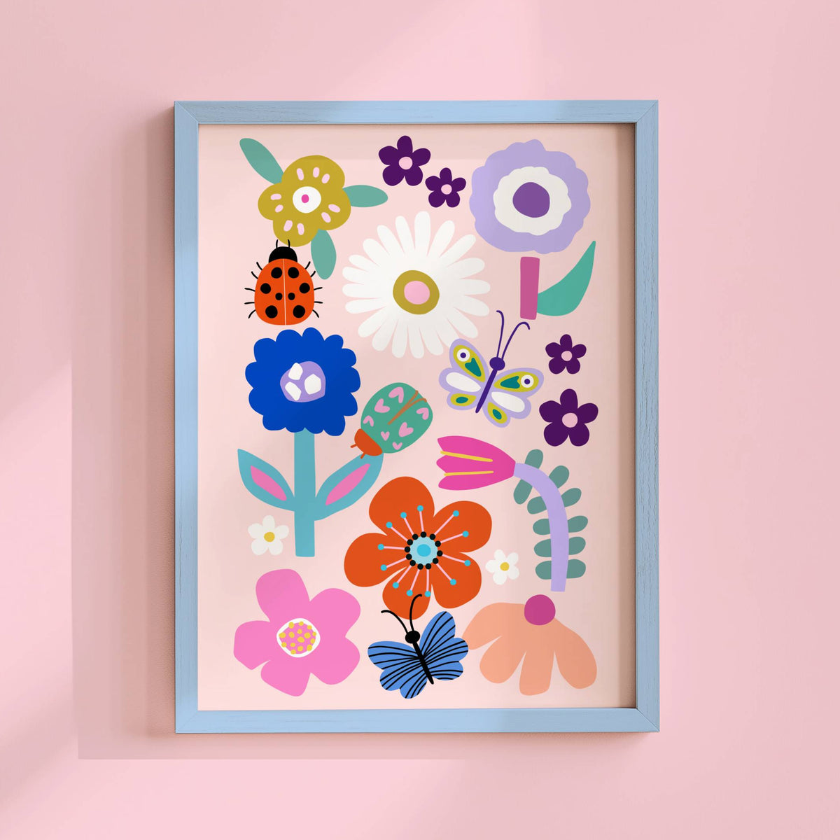 Flower Garden 3 Poster Print