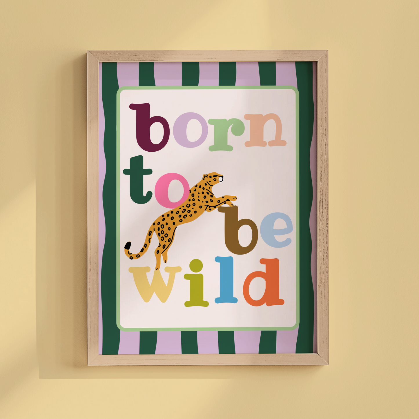 Born To Be Wild Poster Print
