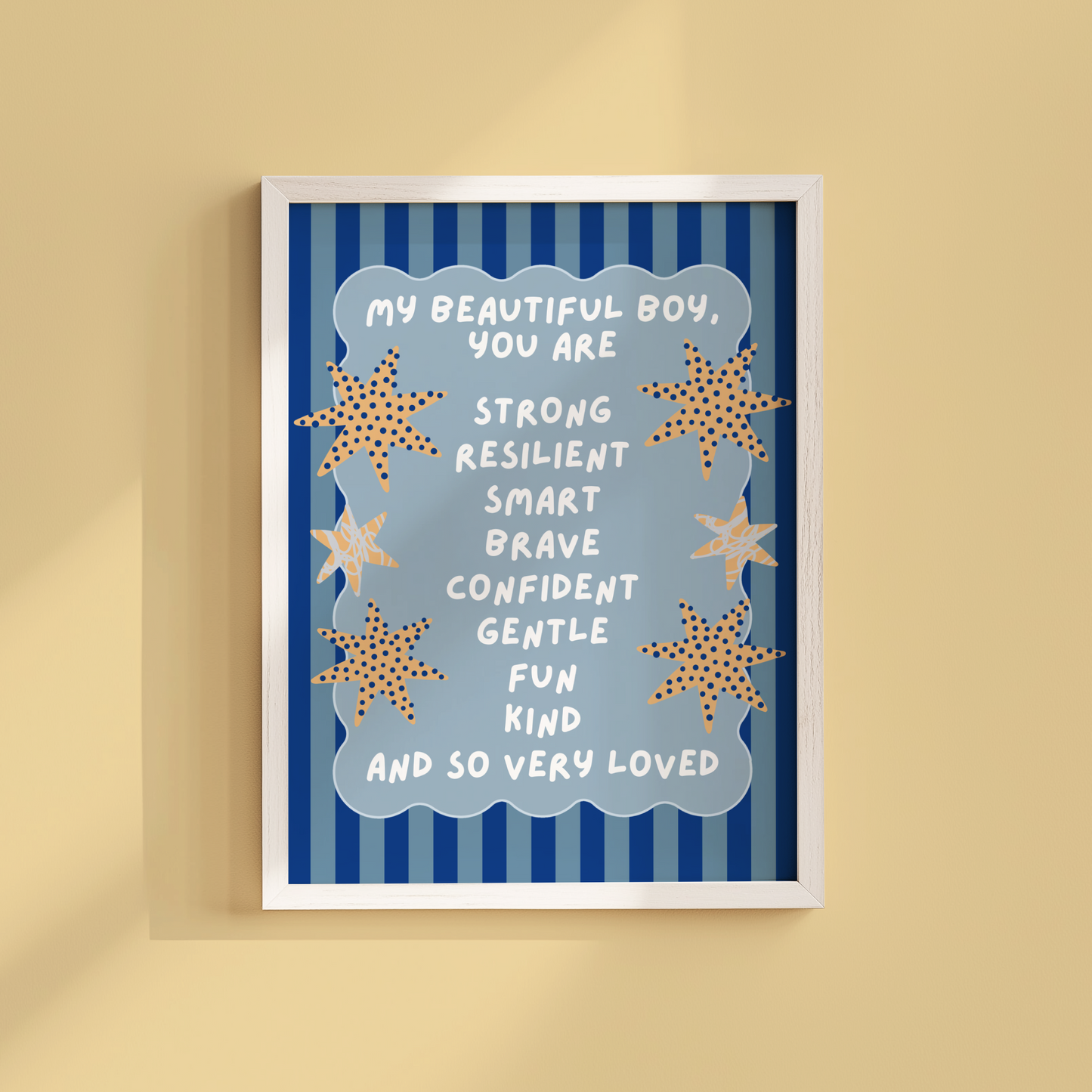 My Beautiful Boy Poster Print