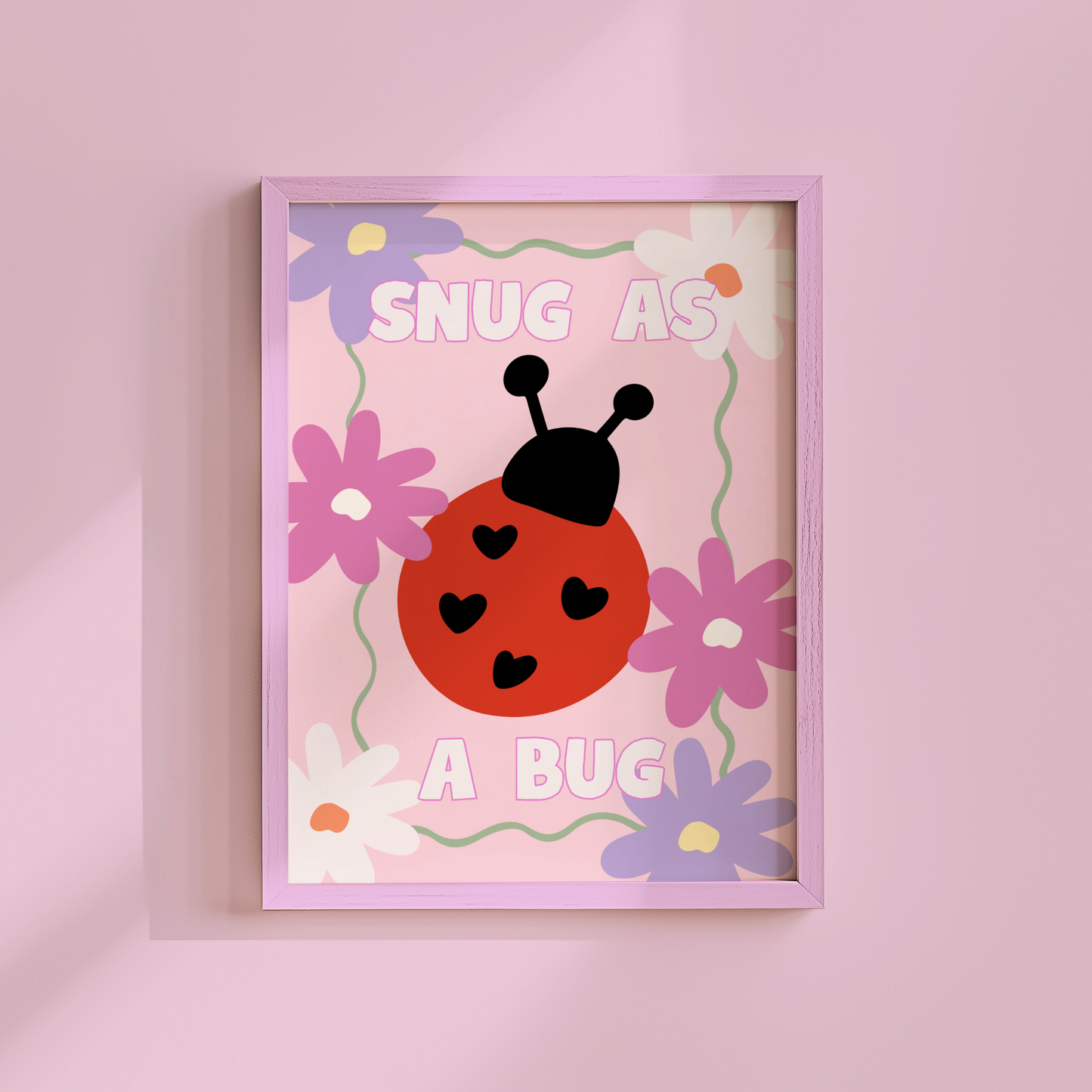 Snug As A Bug Poster Print