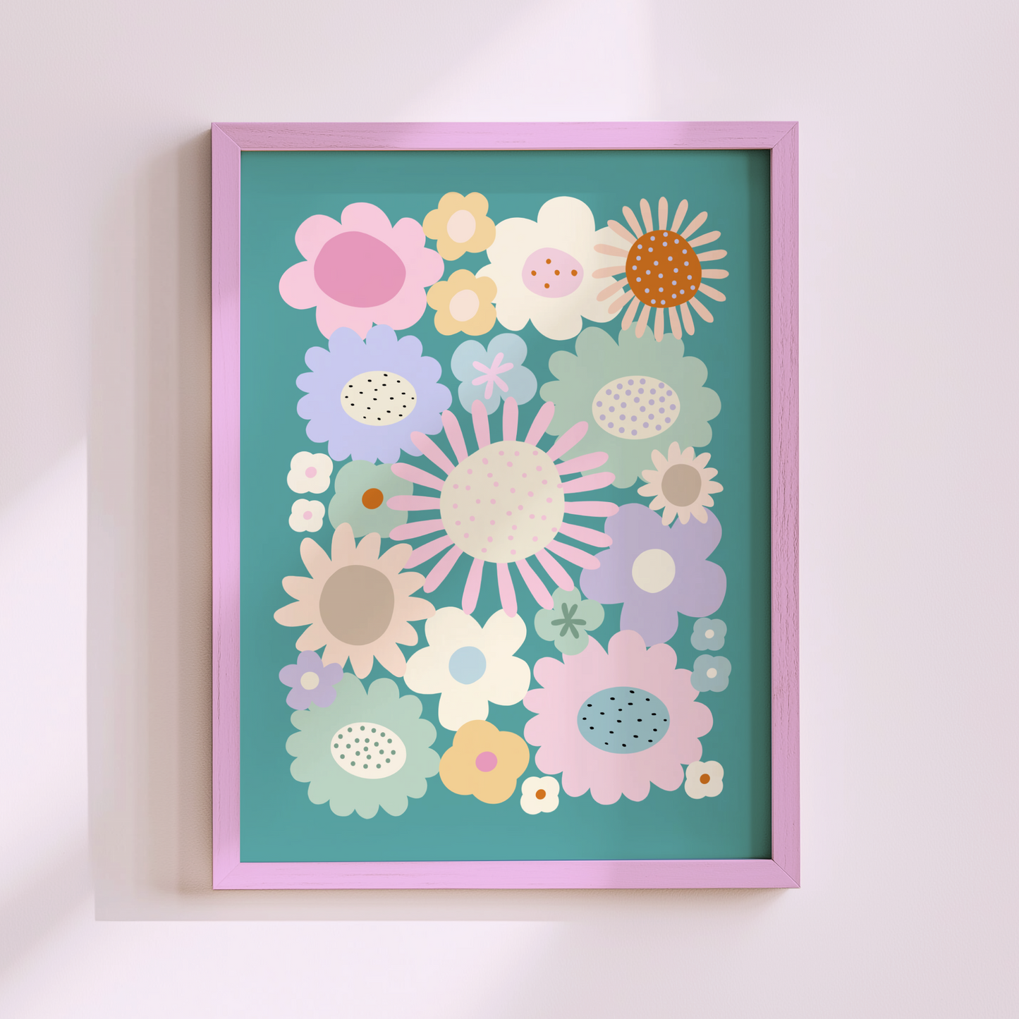 Flower Garden 4 Poster Print