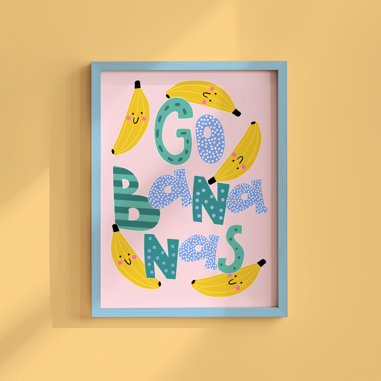 Go Bananas Poster Print