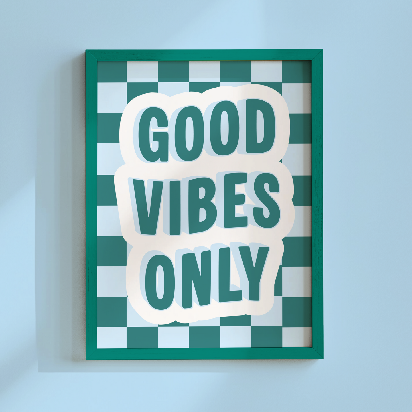 Good Vibes Only Poster Print