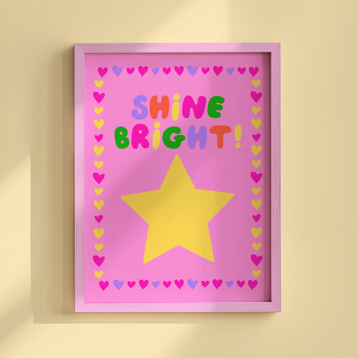 Shine Bright Poster Print