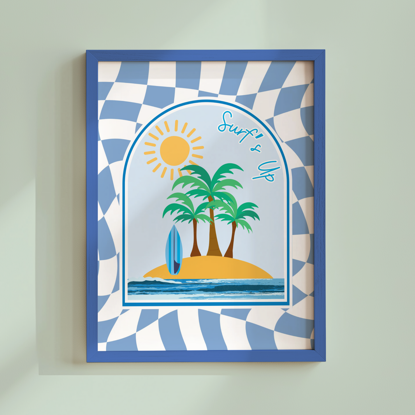 Children's Surf's Up Poster Print