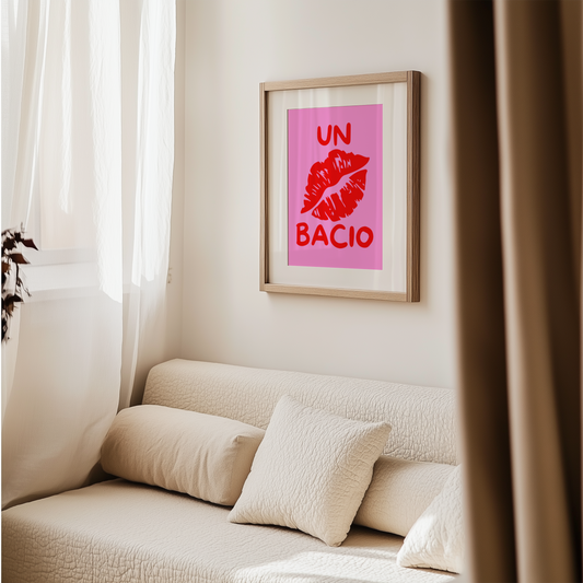 Un Bacio Print